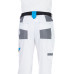 Брюки мужские рабочие летние "Старт" белые с серым