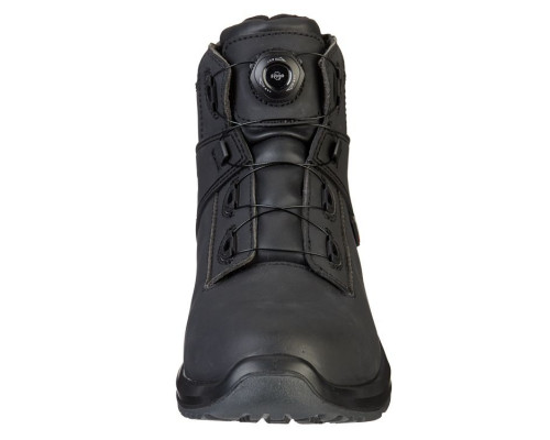 Ботинки «Капер» с системой быстрой шнуровки, чёрные, КП, ПУ/ПУ