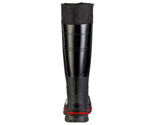 Сапоги ПВХ "Акватрек", КП, с надставкой, цв. чёрный